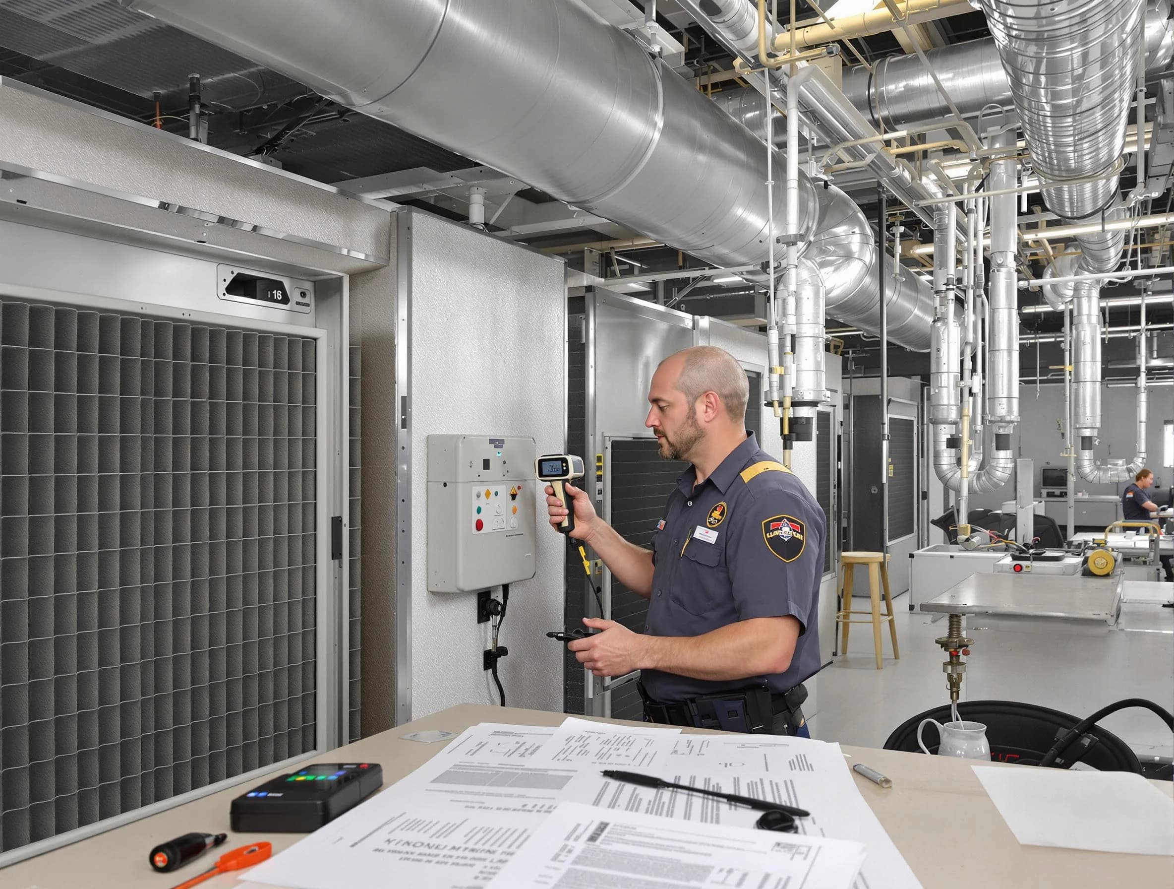 Professional filter system inspection by Suwanee Air Duct Cleaning in Suwanee