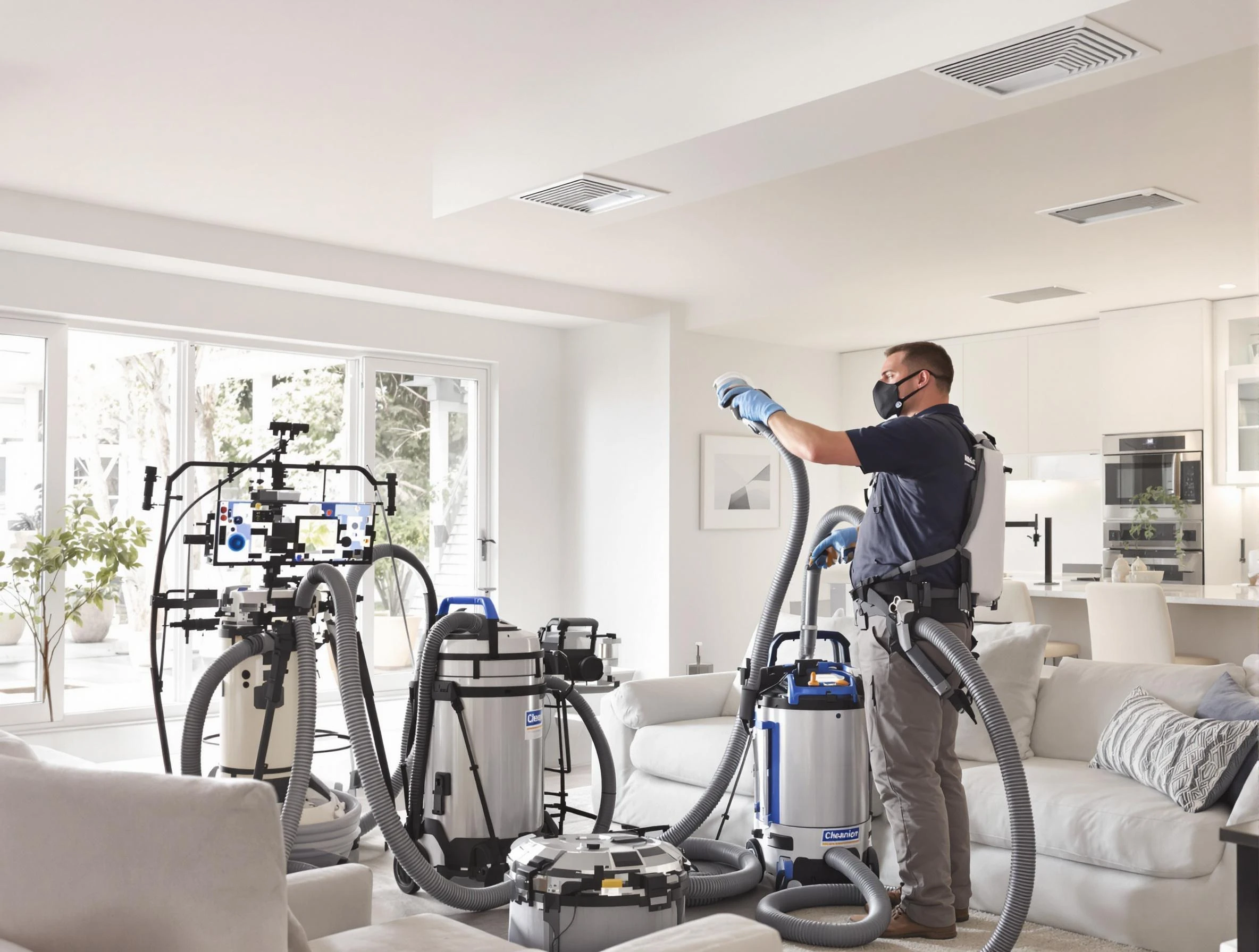 Professional AC duct cleaning by Suwanee Air Duct Cleaning in Suwanee