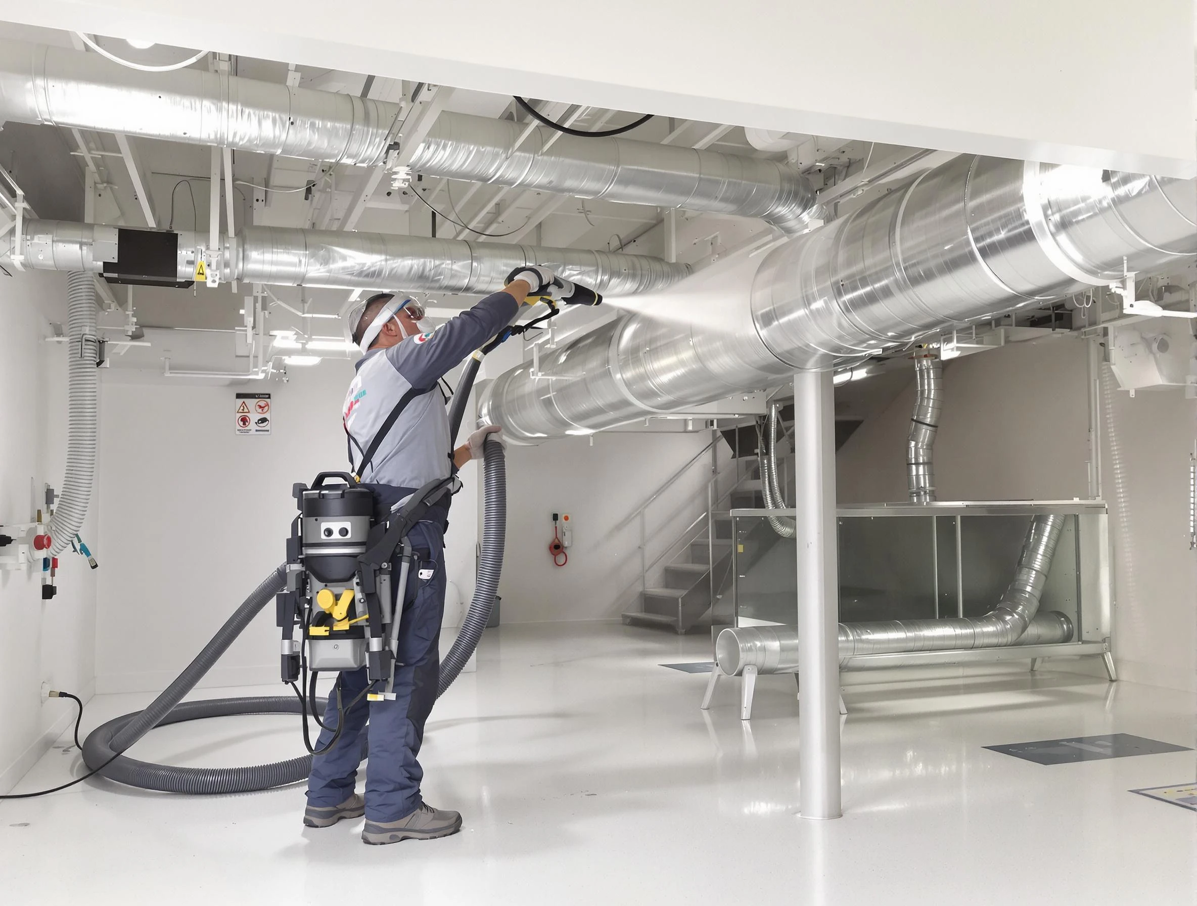 Professional central duct cleaning by Suwanee Air Duct Cleaning in Suwanee