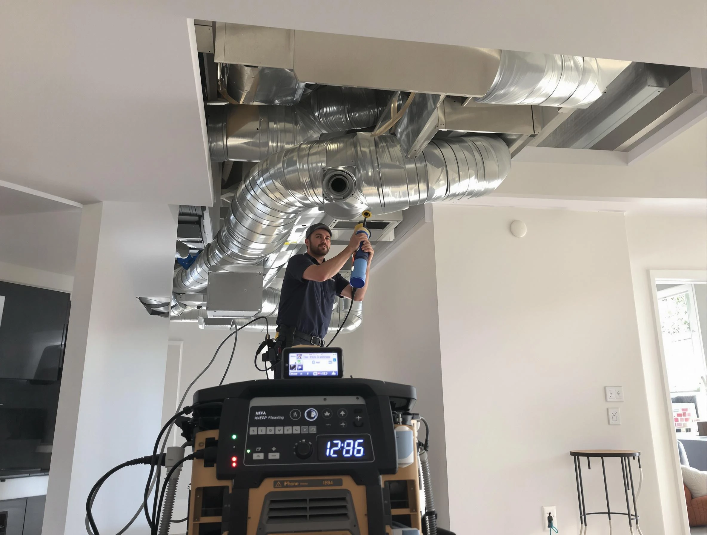 Advanced pure air duct cleaning by Suwanee Air Duct Cleaning in Suwanee